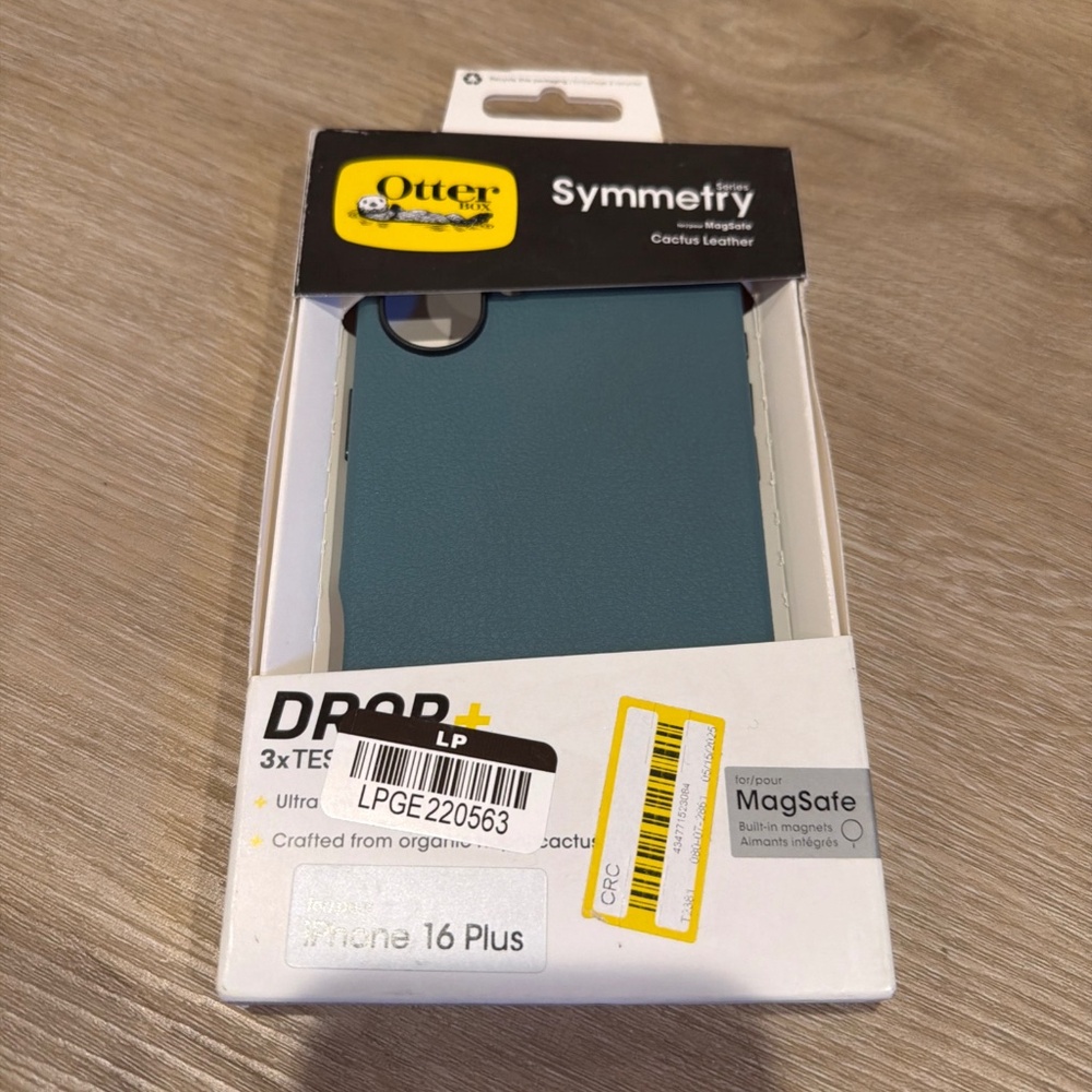 OtterBox Apple iPhone 16 Plus Symmetry Cactus Leather Series Case with MagSafe